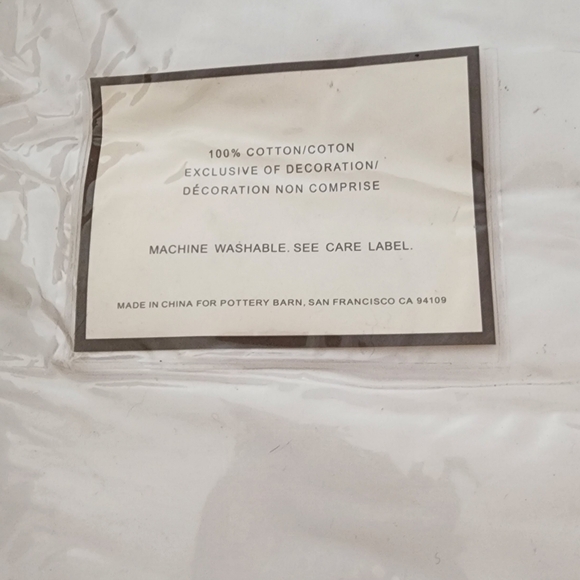 NIP Pottery Barn Hemstitch Duvet - Twin - Picture 2 of 4